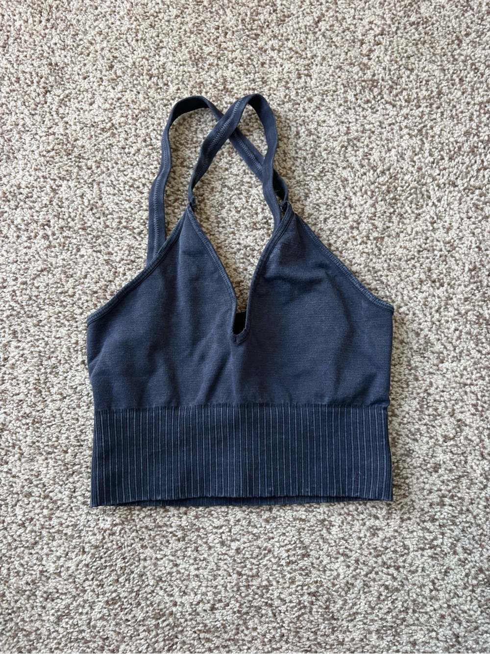 Free People Movement Black Top